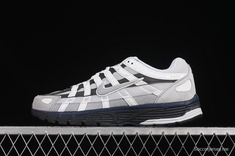 حذاء نايك P-6000 Prm Prm ريترو رياضي كاجوال رياضي للأب - IB3081-001