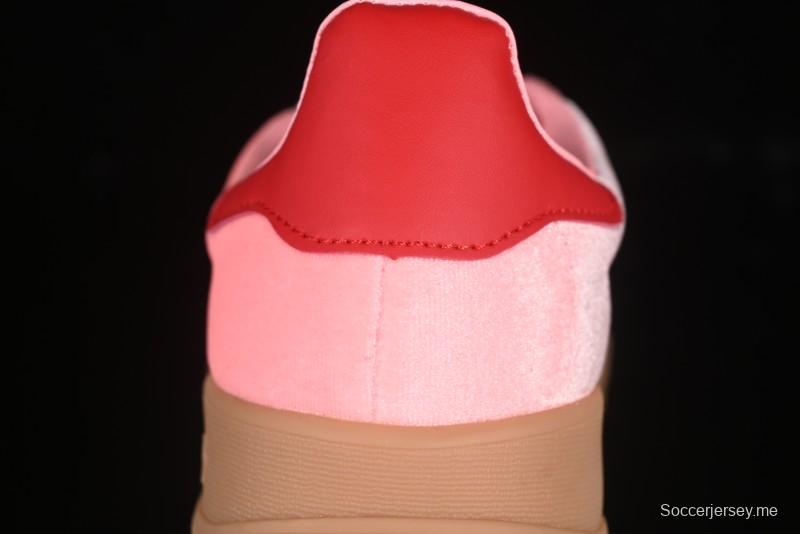 أديداس أوريجينالز جازيل من أديداس أوريجينالز حذاء رياضي داخلي كاجوال مضاد للانزلاق مقاوم للاهتراء - JI2713