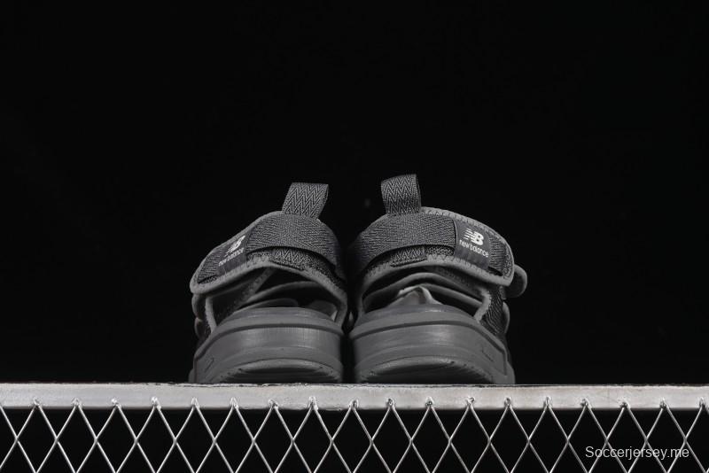 صنادل نيو بالانس الصيفية الرجعية SDL3206I بنعل ناعم عالي التردد وحزام مرن