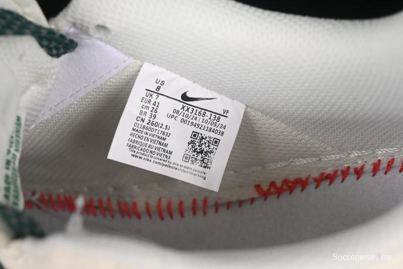 حذاء نايك اير فورس 1 '07 منخفض من نايك اير فورس 1 '07 ستوسي كولابوريشن أخضر سووش بنعل كاجوال - XX3168-138