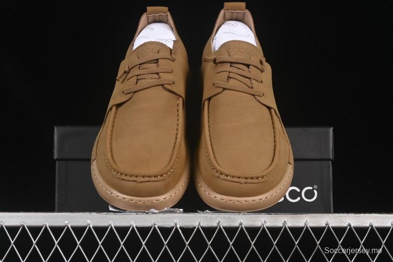 حذاء ECCO AT.KOLLEKTIVE للجنسين من جلد الكنغر الكاجوال مع بنية مبطنة نرويجية - 63673101002