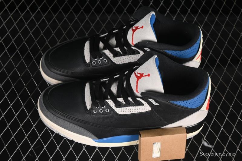 حذاء نايك اير جوردان 3 ريترو جوردان 3 ريترو أو جي النادر مع سووش عكسي صغير - IB8967-004