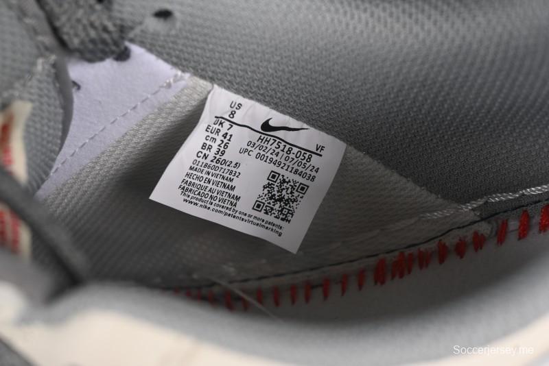 حذاء رياضي نايك اير فورس 1 '07 منخفض سوبريم سوبريم مع وسادة هوائية كاملة الطول - HH7518-058