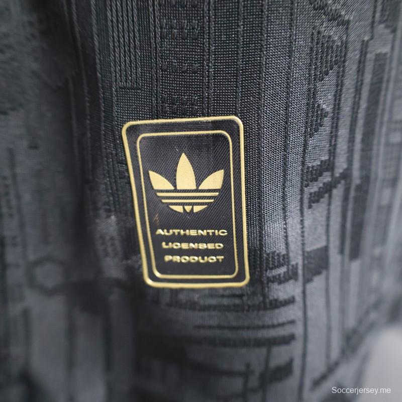 إصدار اللاعبين 25/26 قميص بولو أسود من أرسنال 25/26