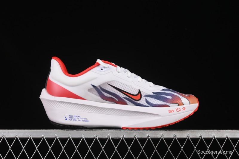 حذاء الجري زوم فلاي 6 من نايك زوم فلاي 6 خفيف الوزن وسريع الاستجابة مع لوحة من ألياف الكربون - HQ3498-100