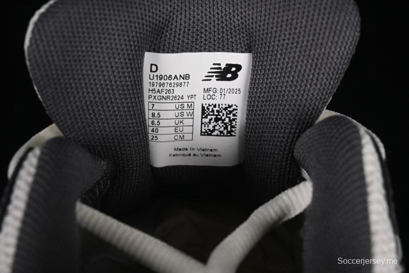 حذاء الجري الكاجوال من سلسلة 1906 من نيو بالانس 1906 ريترو على الطراز الأبوي - U1906ANB