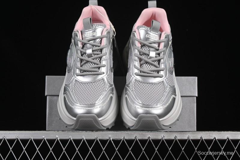 حذاء الجري الرياضي الكاجوال GG-CC بنعل رياضي بنعل هلالي وزيادة ارتفاع 5 سم - 668-1