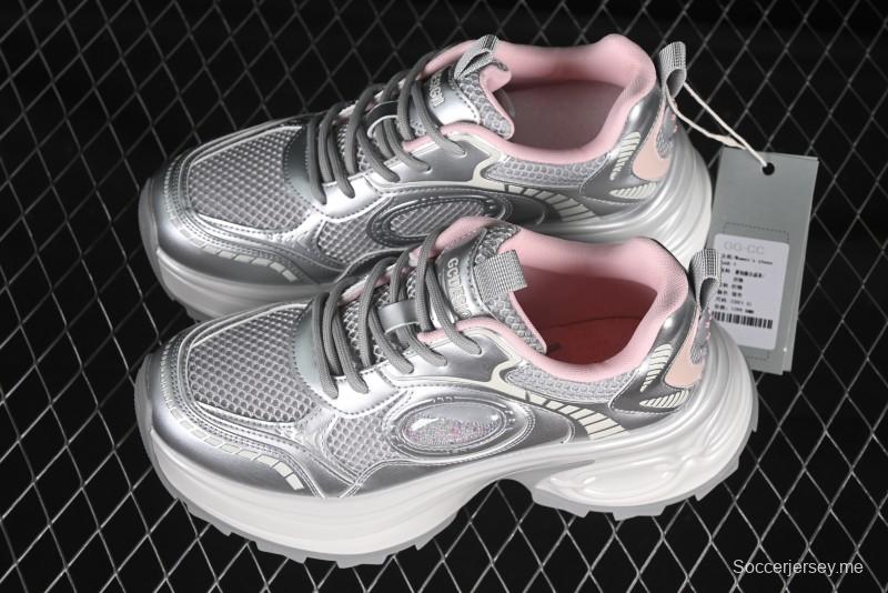 حذاء الجري الرياضي الكاجوال GG-CC بنعل رياضي بنعل هلالي وزيادة ارتفاع 5 سم - 668-1