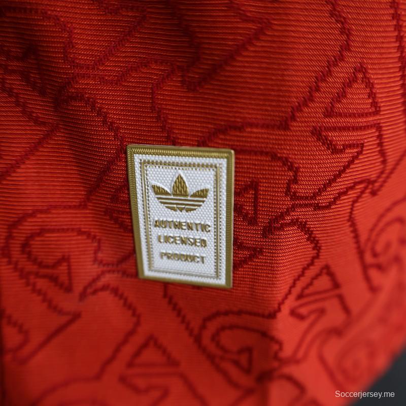 إصدار اللاعب 25/26 قميص أرسنال الأحمر الخاص قبل المباراة 25/26