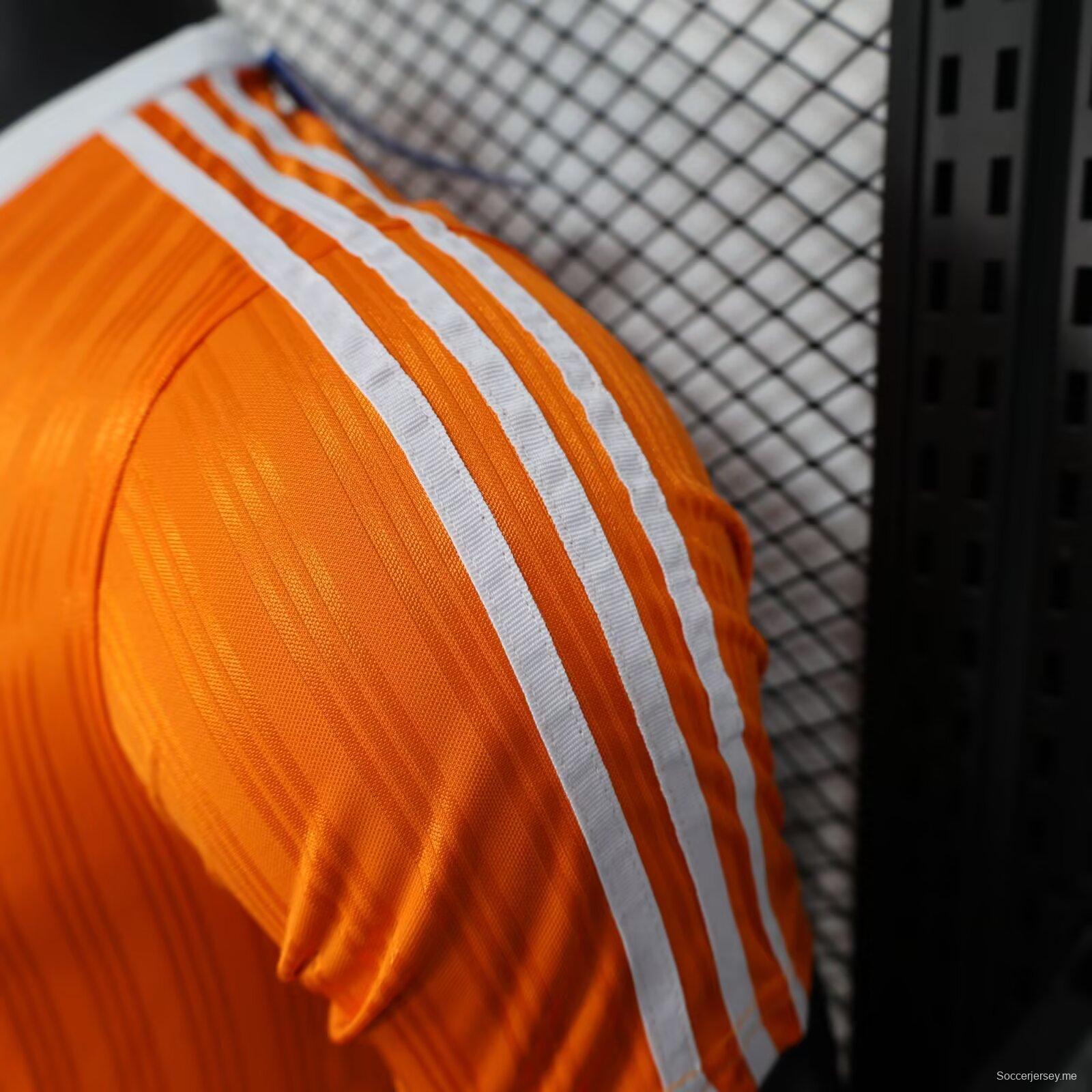 نسخة اللاعب 2025 قميص أديداس أديداس الأصلي باللون البرتقالي