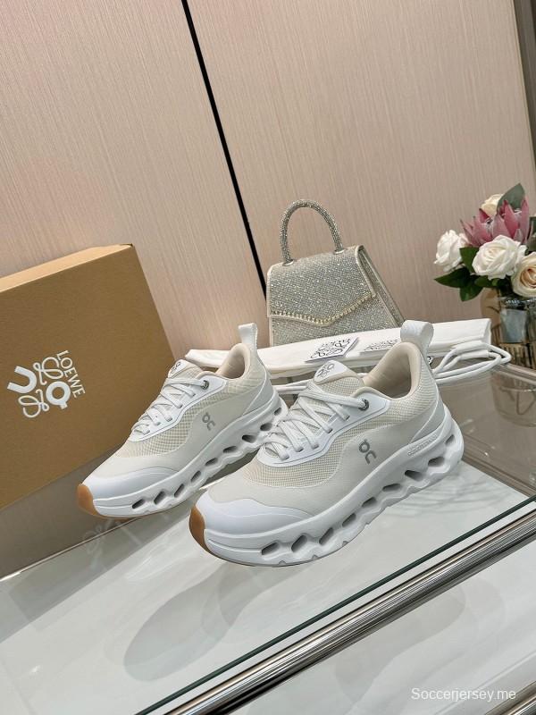 2025 Unisex Loewe White Mesh Rubber Sneakers