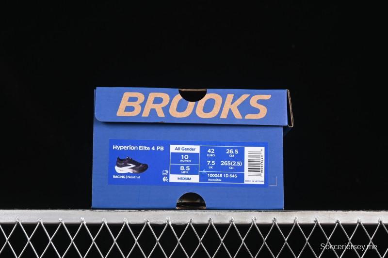 Brooks Hyperion Elite 4 Performance Breathable Cushioned Running Shoes - 1000461D646