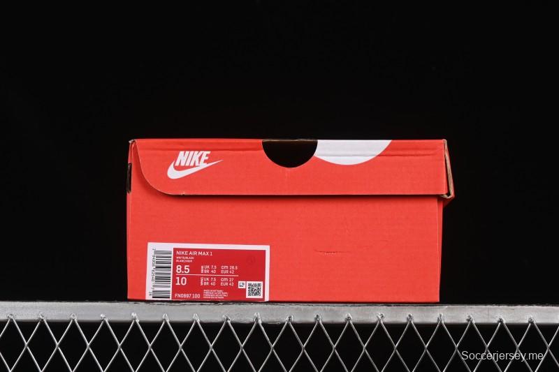 حذاء الجري اير ماكس 1 ريترو من نايك مع وسادة هوائية بنصف نعل - FN0697-100