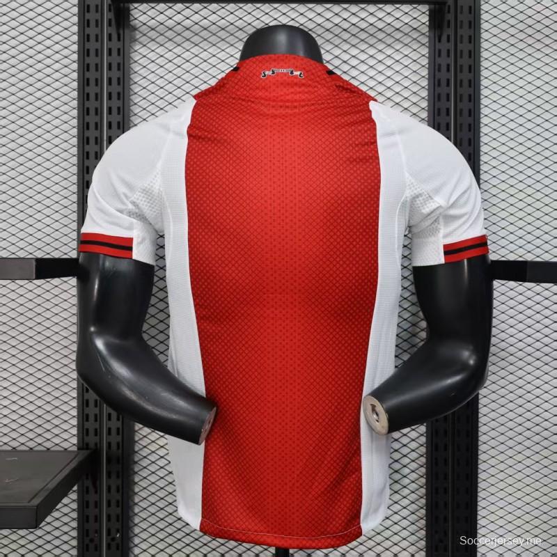 Player Version 25/26 Ajax Home Jersey