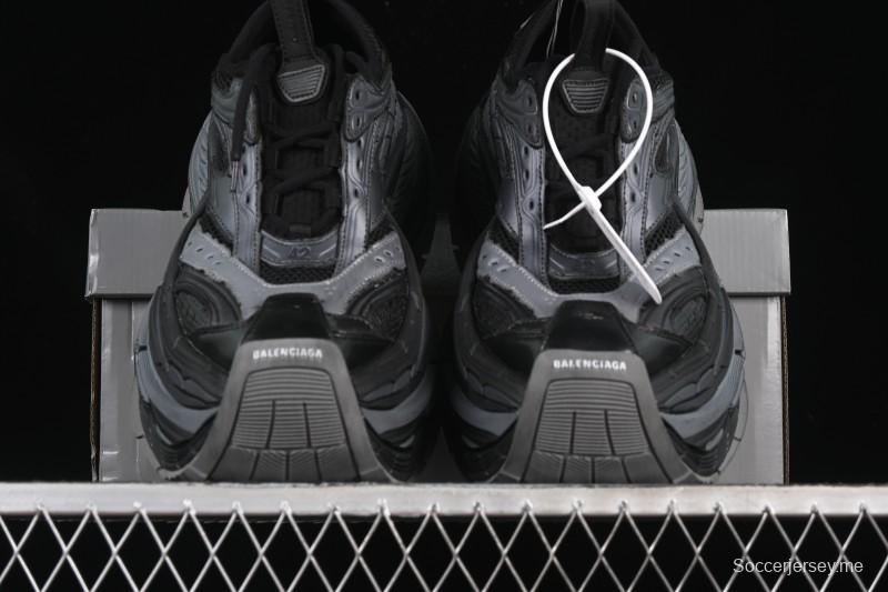 بالنسياغا حذاء بالنسياغا بلاتفورم ذو نعل سميك برباط فوق حذاء كاجوال ريترو - WPLTF1011