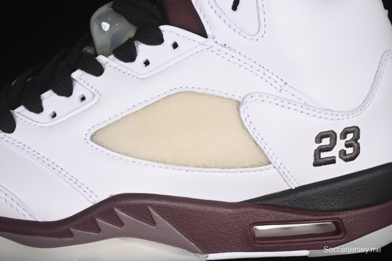 حذاء كرة السلة نايك ايه ما مانيير x اير جوردان 5 ريترو بتصميم بنفسجي أوري - IB1528-100