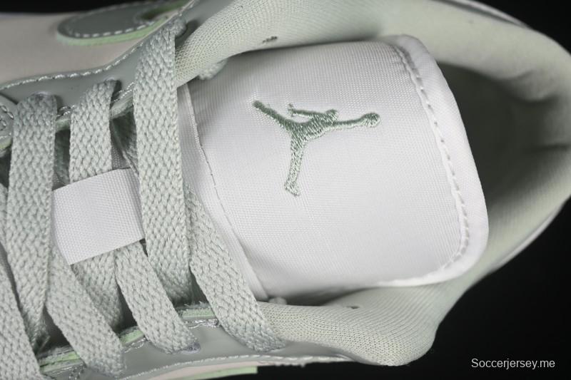 نايك اير جوردان 1 اير جوردان 1 لاو AJ1 AJ1 Amber Green Low Top Low Skate Shoes HF4078-100