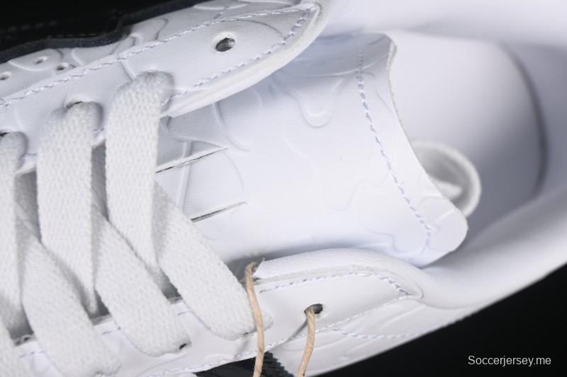 أديداس بابي سوبرستار سنيكرز كاجوال بتصميم صدفي من الأمام - JR2701