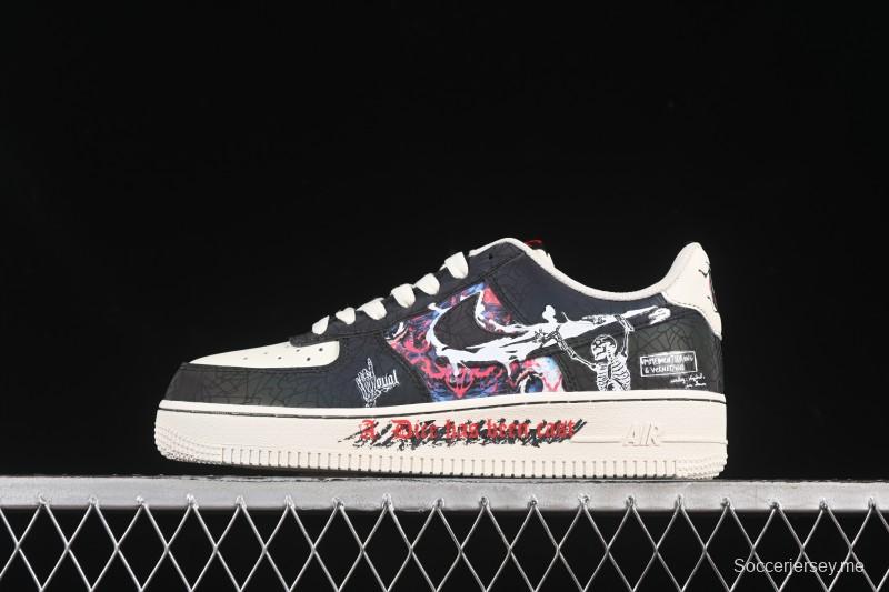 حذاء نايك اير فورس 1'07 منخفض هابي تو إند سنيكرز كاجوال - DY2032-320