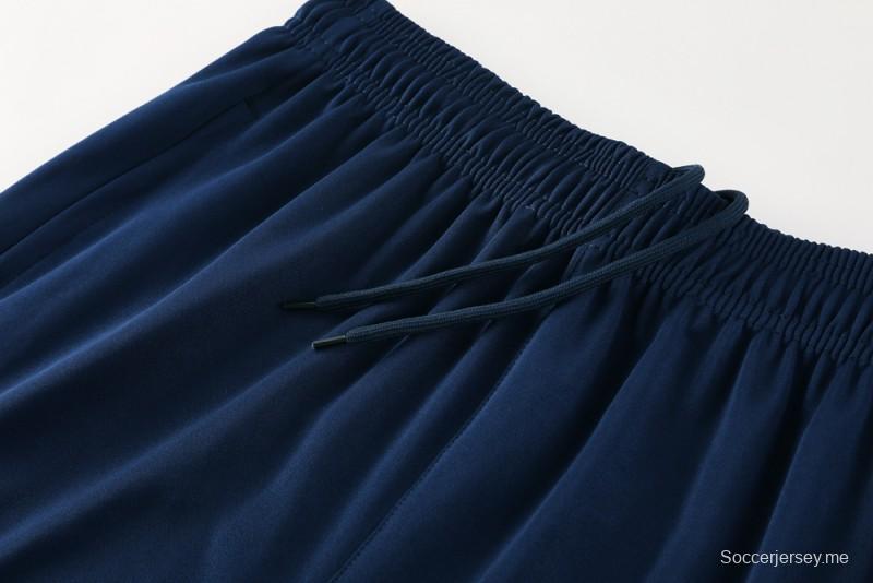 2025 Nike Blue Full Hoodie Zipper Jacket +Long Pants