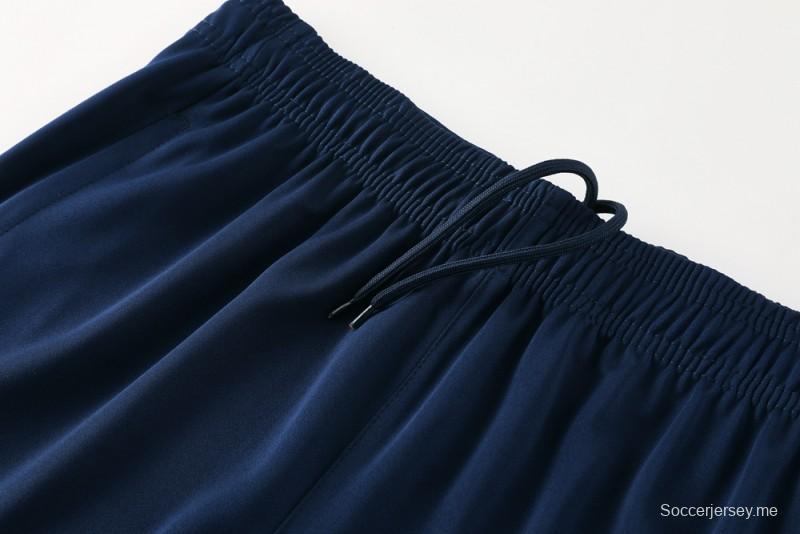 2025 Nike Navy Full Hoodie Zipper Jacket +Long Pants