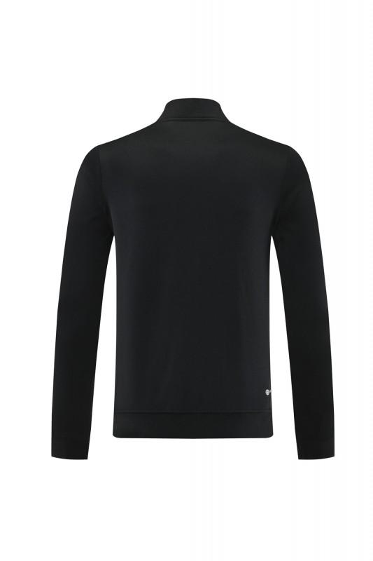 2025 Adidas Black/Grey Full Zipper Jacket +Long Pants