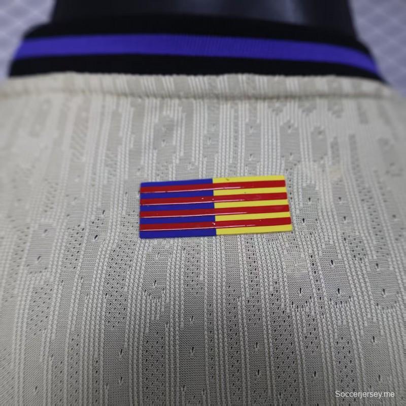 إصدار اللاعب 25/26 قميص برشلونة الخارجي 25/26