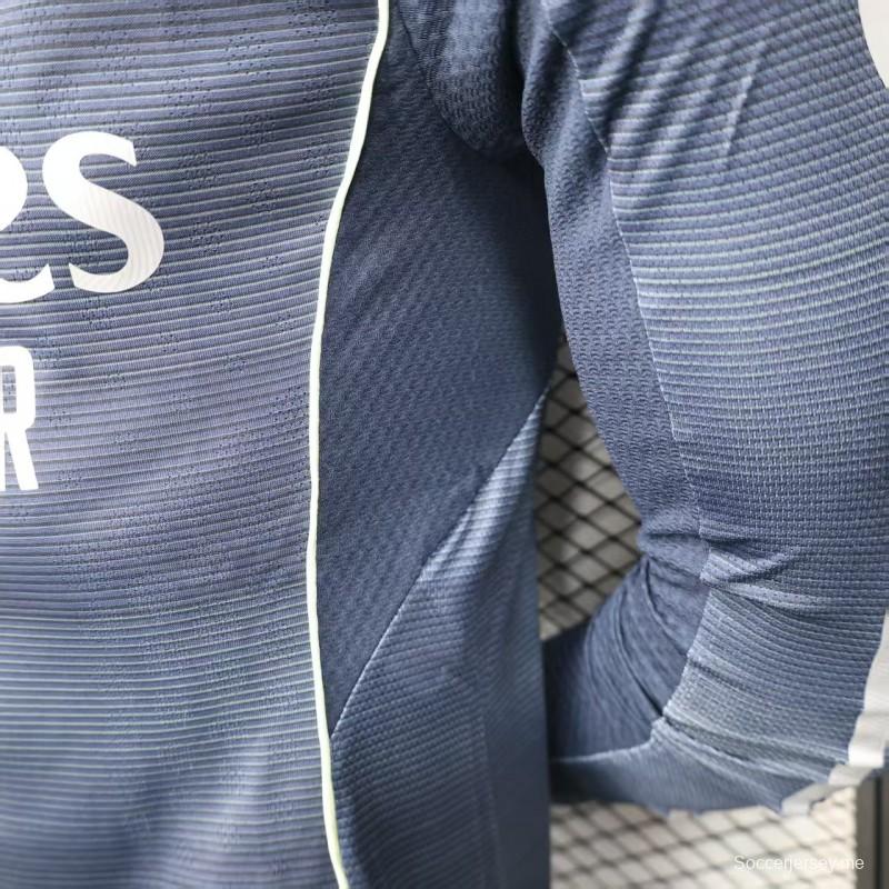 إصدار اللاعب 25/26 قميص بأكمام طويلة الأكمام لريال مدريد خارج الديار