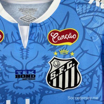 2025/26 سانتوس سانتوس بلو دراجون الإصدار الخاص 2025/26 قميص سانتوس بلو دراجون