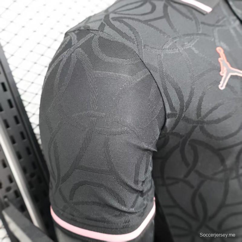 إصدار اللاعب 25/26 قميص باريس سان جيرمان الأسود الخاص 25/26