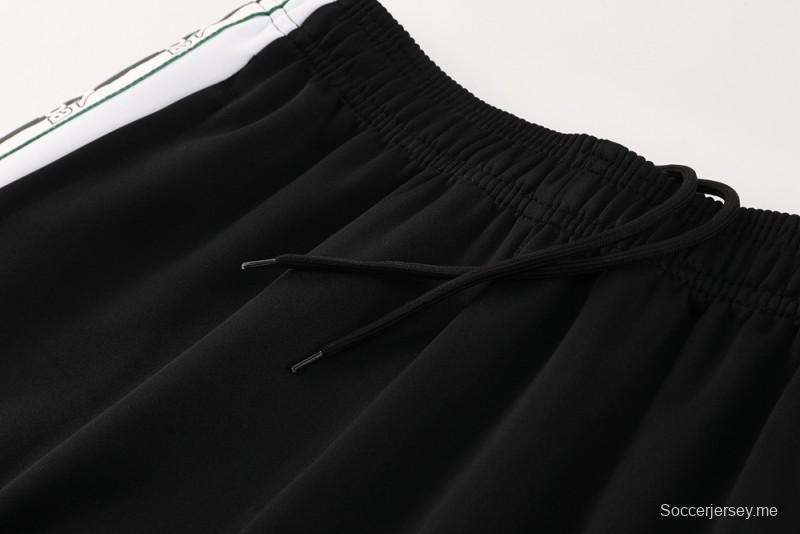 25/26 ريال بيتيس أبيض/أسود/أخضر جاكيت بسحاب كامل + بنطلون طويل