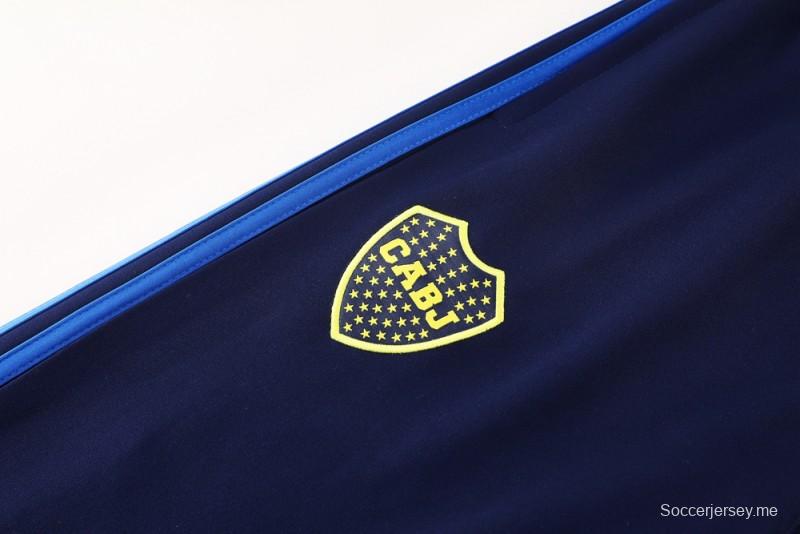 25/26 بوكا جونيورز بوكا جونيورز جاكيت بسحاب كامل باللون الكحلي + بنطلون طويل