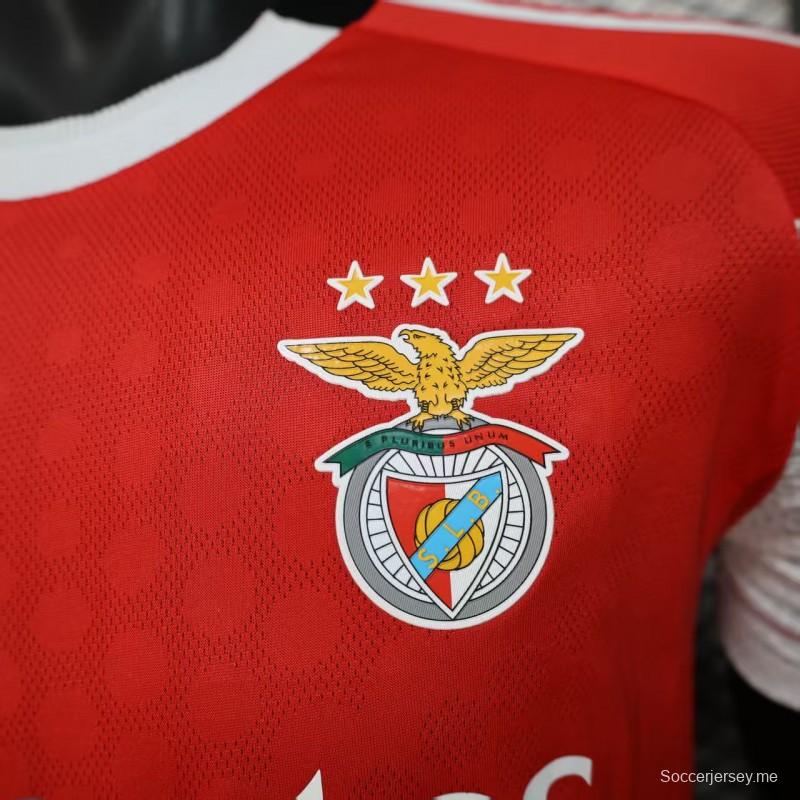 نسخة اللاعب 25/26 قميص بنفيكا بنفيكا الأساسي
