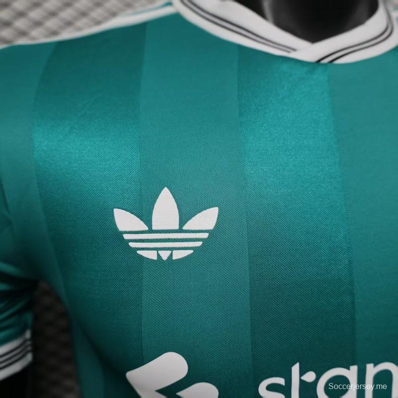 نسخة اللاعب 25/26 قميص ليفربول الأخضر الثالث 25/26