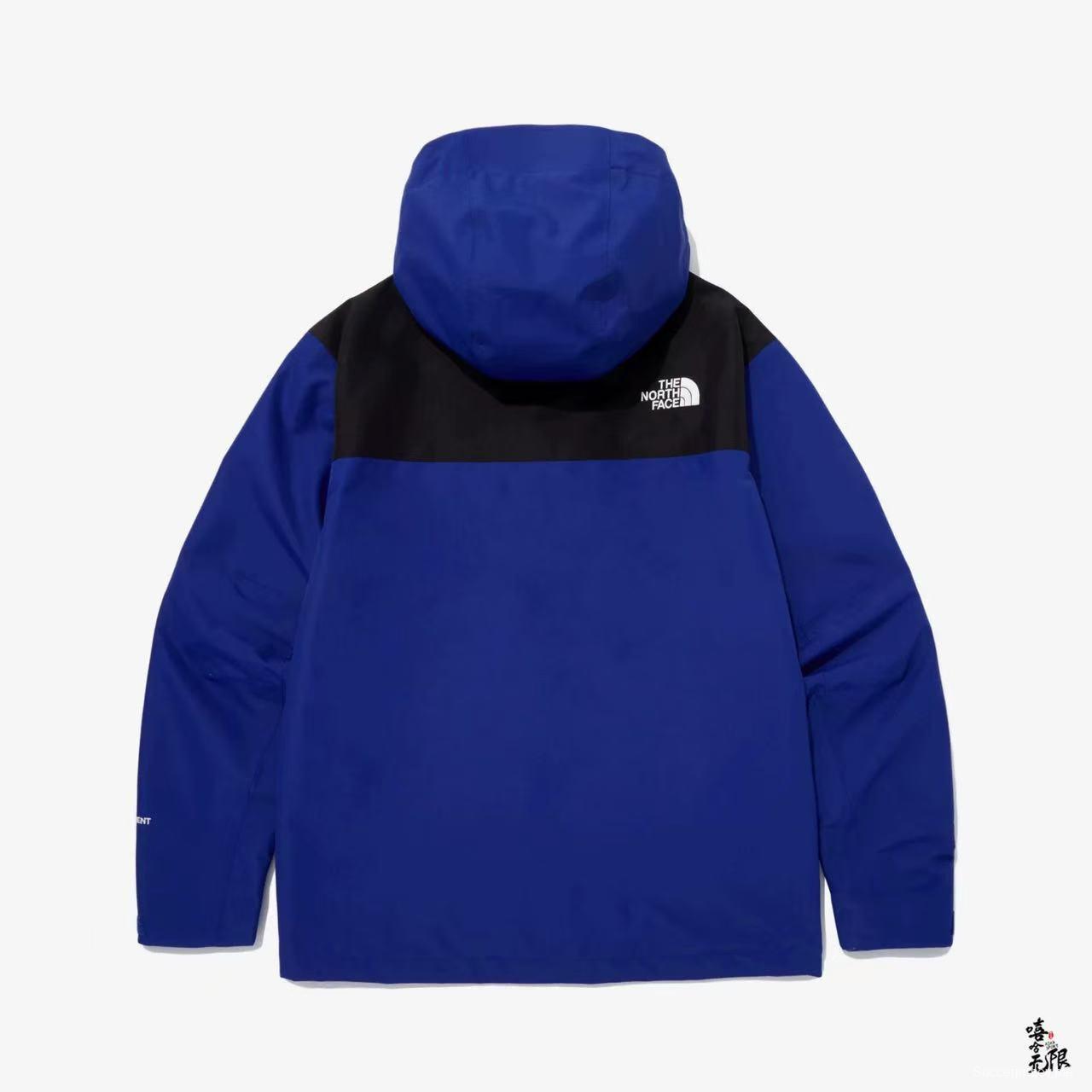 2025 جاكيت ذا نورث فيس ذا نورث فيس سلسلة سترات ذا سميت التقنية - كريمي/أسود ملون بتصميم مزدوج السحاب