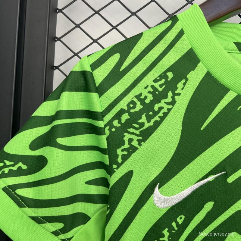 25/26 قميص أخضر لحارس مرمى سبورتنج لشبونة للأطفال