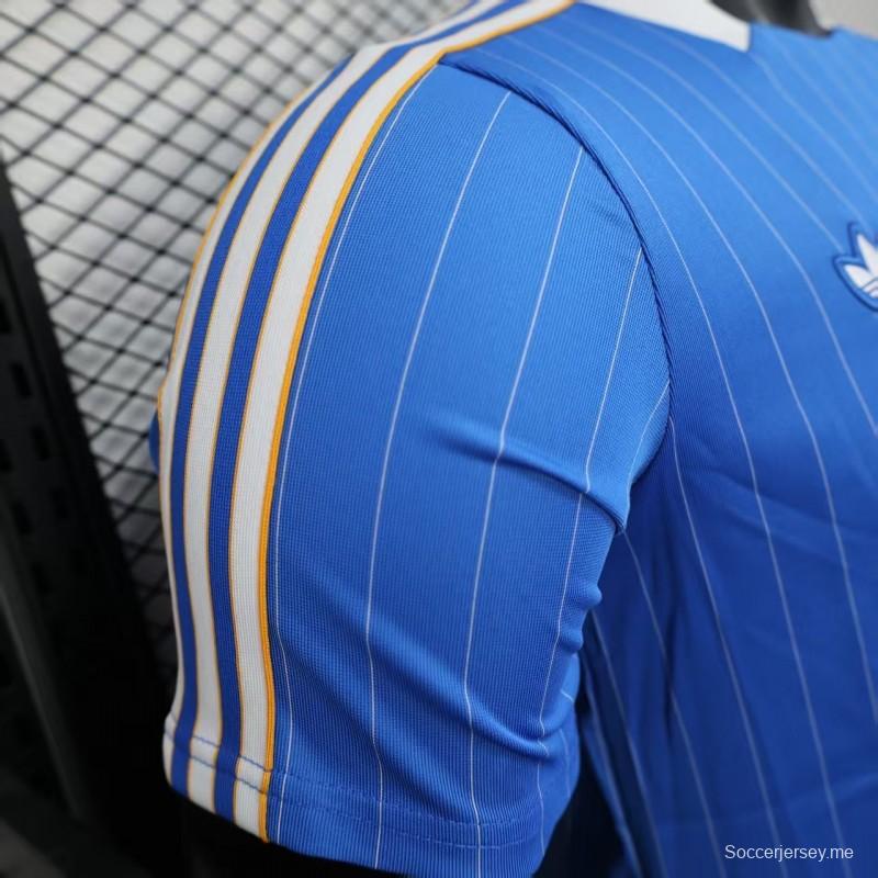 إصدار اللاعب 25/26 قميص أزرق كاجوال ريال مدريد 25/26