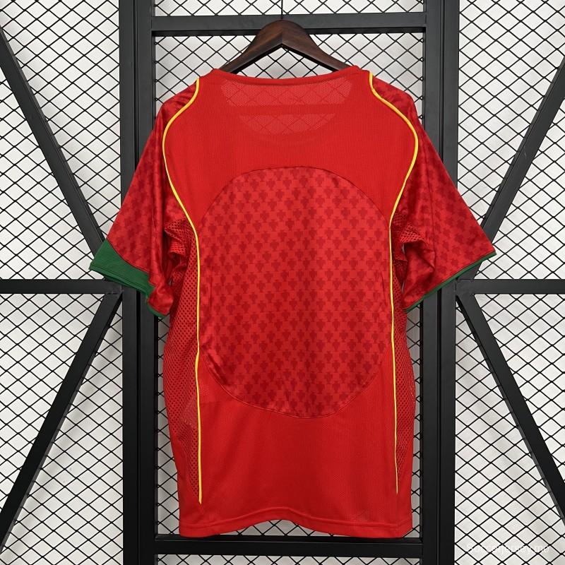قميص منتخب البرتغال القديم 2004 ريترو هوم جيرسي