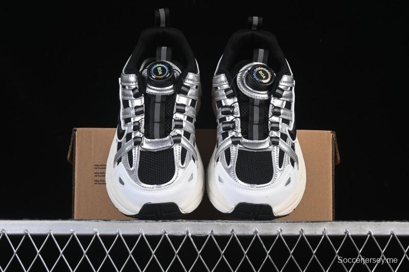 Nike P-6000 Retro Casual Sports Kids Shoes - Silver Red Black Swoosh