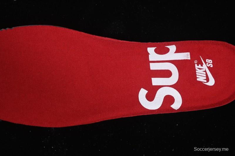 حذاء تزلج نايك سوبريم × دانك SB دانك دانك لو كاجوال كاجوال سكيت رمادي بنفسجي - HQ8487-500