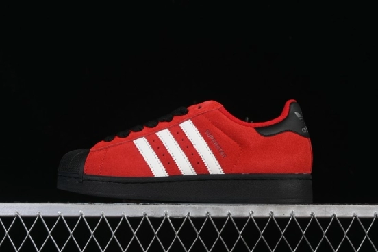 Adidas Superstar II Casual Sneakers with Shell Toe Design - JQ3220