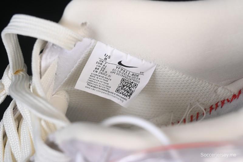 حذاء نايك اير فورس 1 '07 المنخفض من نايك بالتعاون مع بالنسياغا حذاء رياضي كاجوال أبيض بني - YF9511-806