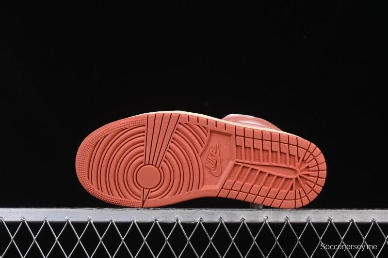 نايك اير جوردان 1 ميد AJ1 اير جوردان 1 اير جوردان 1 ايه جيه 1 اورانج سنشاين - DQ8426-180