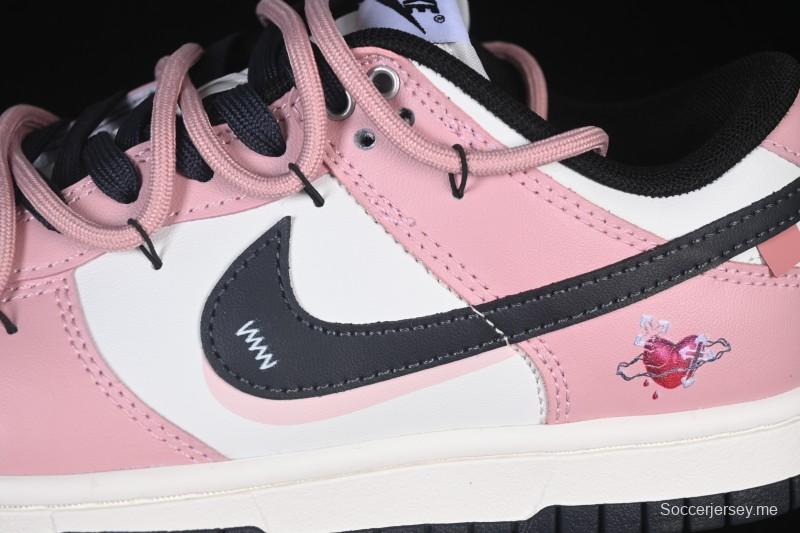 حذاء تزلج نايك SB دانك لو من نايكي، حذاء تزلج كاجوال منخفض عالي الجودة مخصص لعيد الحب - PB0510-055