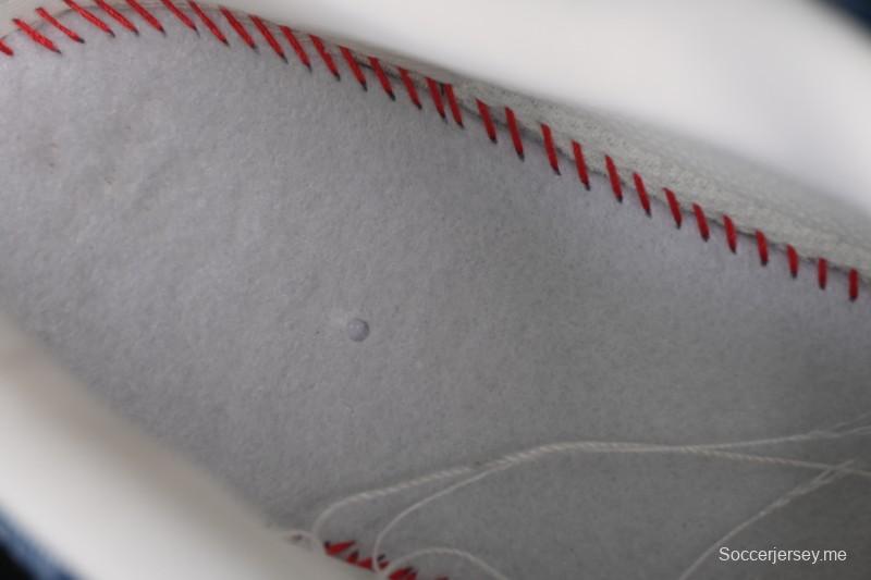 حذاء رياضي نايك اير فورس 1 '07 منخفض كاجوال باللون الأزرق الداكن الأبيض - YF9511-816