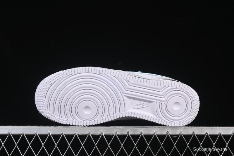 حذاء نايك اير فورس 1'07 المنخفض من نايك اير فورس 1'07 رمادي تيون ايرا رسمت عليه رسومات يدوية - LJ8822-202