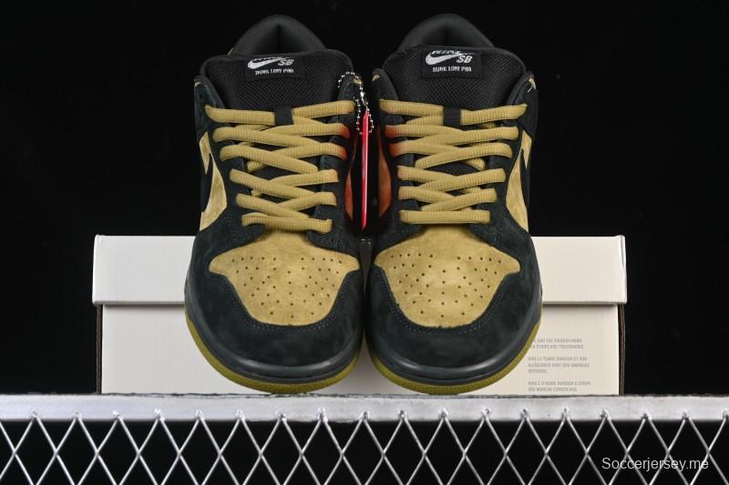 حذاء تزلج نايك سوبريم x دانك SB دانك دنك لو بني أصفر منخفض الكاجوال - HQ8487-300