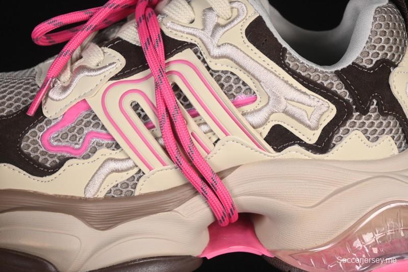 حذاء أديداس GG-CC GG-CC ستار نفس النمط بأربطة بأربطة مجوفة بنعل كريستالي مكتنزة - G25X3232B