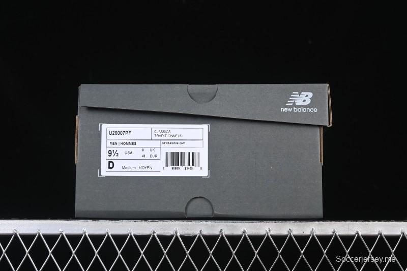 حذاء جري رياضي كاجوال رياضي من سلسلة نيو بالانس 2000 ريترو على طراز أبي - U20007PF