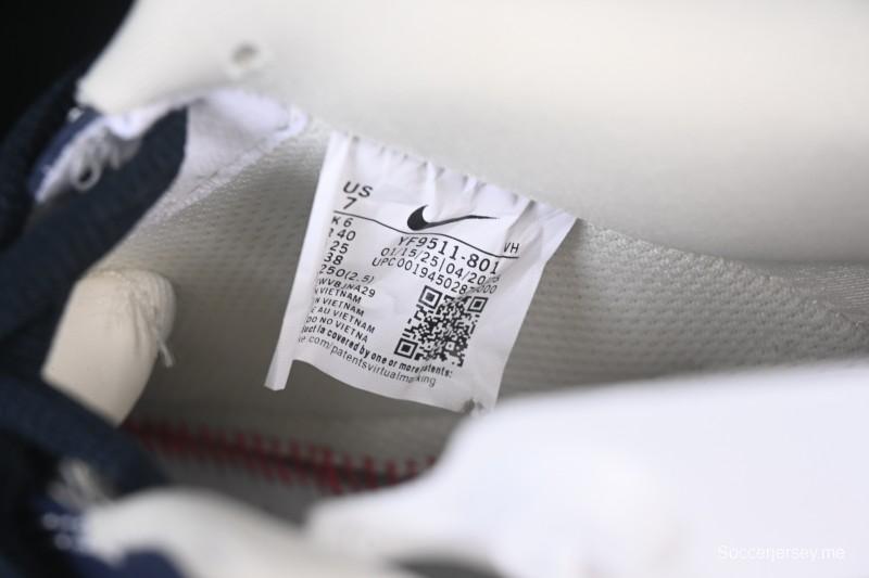 حذاء نايك اير فورس 1 '07 منخفض سوبريم سوبريم بالتعاون مع نايك اير فورس 1 '07 سوبريم سوبريم سنيكرز أبيض أزرق نبيذ أحمر كاجوال - YF9511-801